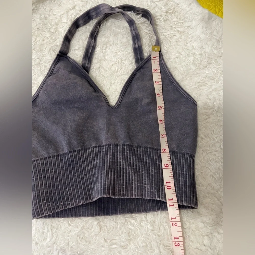 Free people movement Women's Gray top